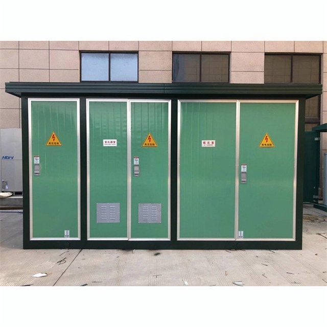 吉木萨尔1600KVA欧式箱式变压器
